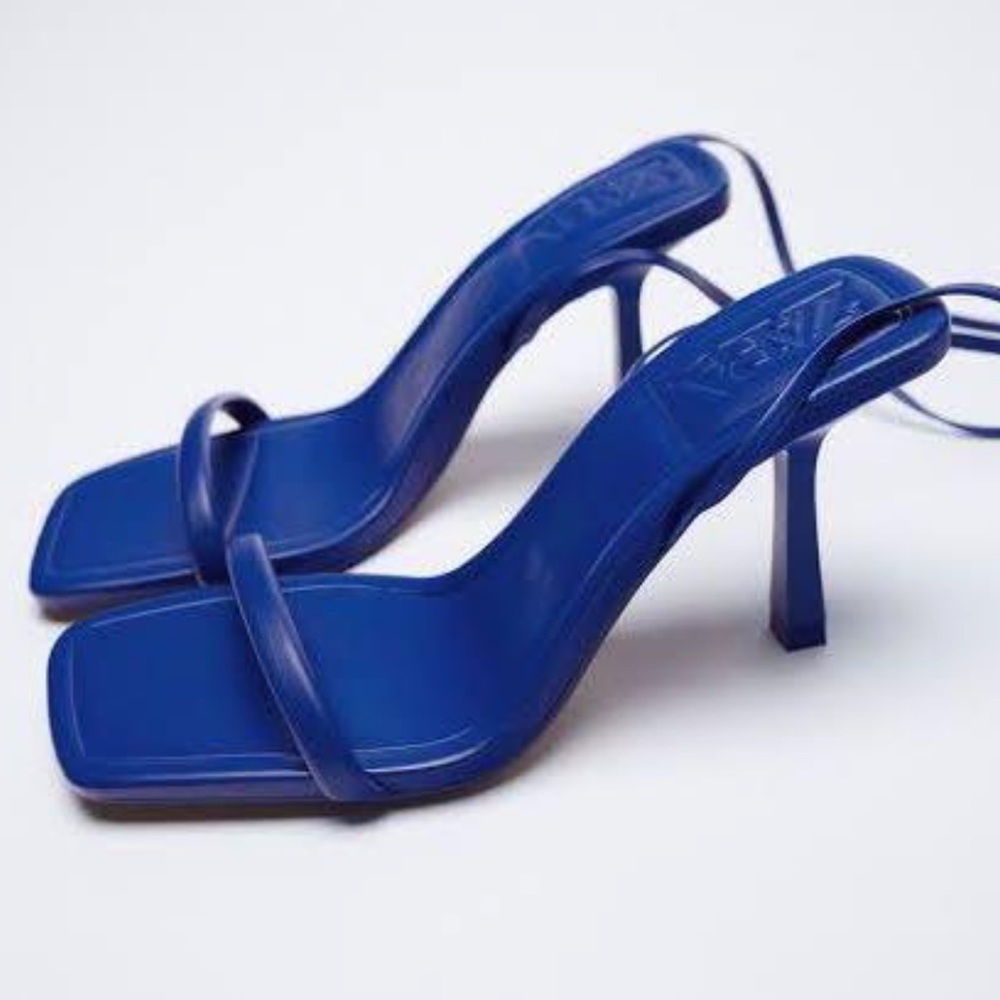 Zara Strappy Leather Heels